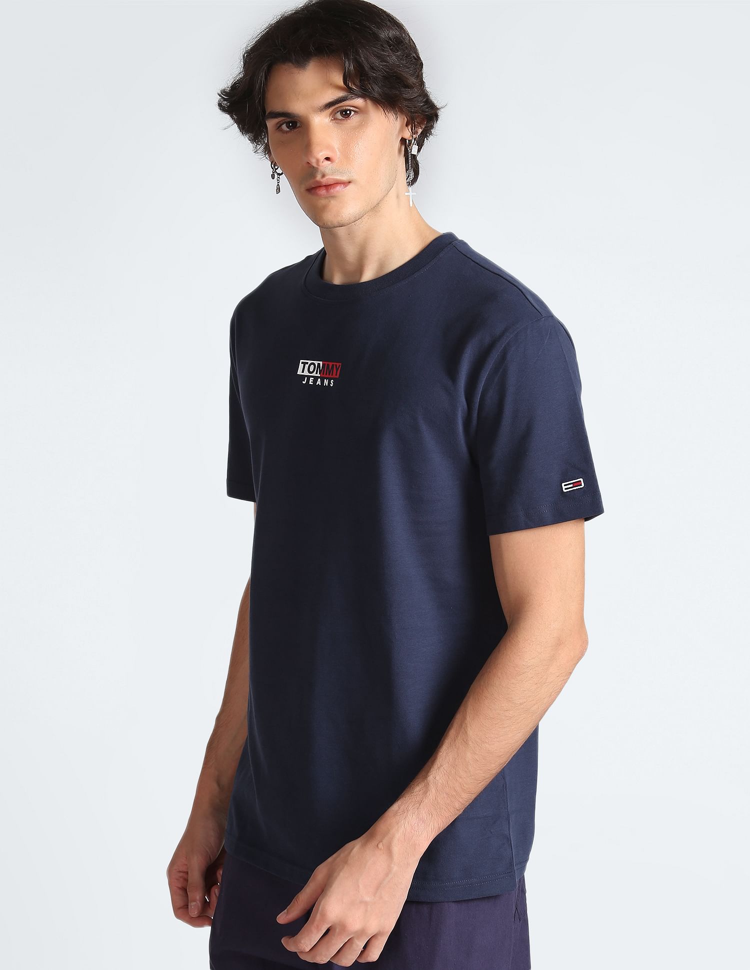 Tommy Hilfiger Transitional Organic Cotton Peached Entry T-Shirt