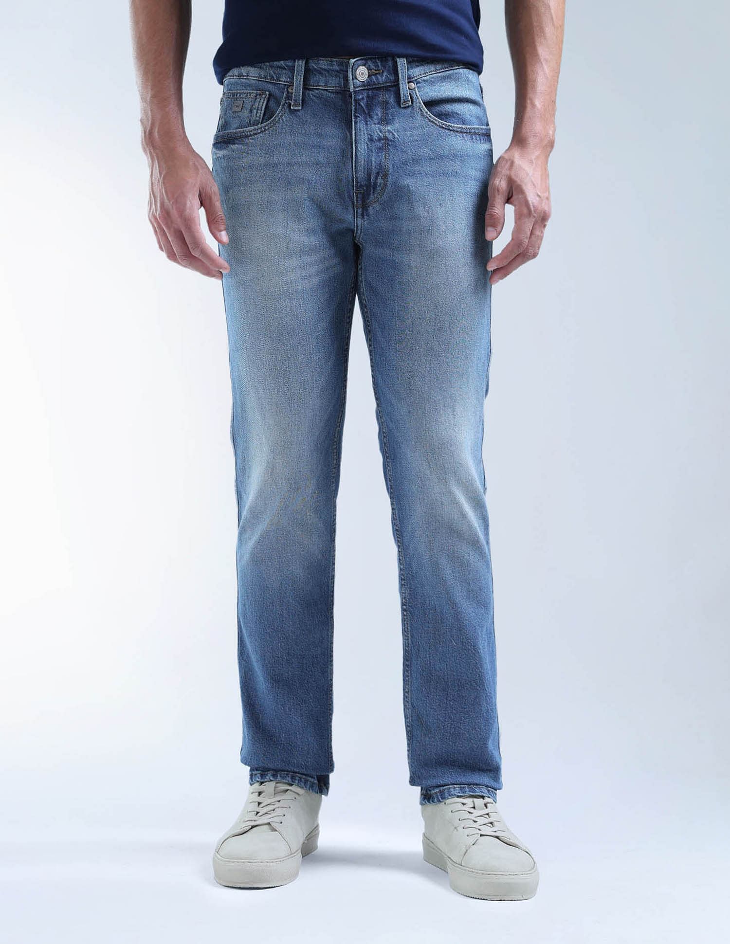Flying Machine Freddie Slim Straight Fit Authentic Signature Jeans