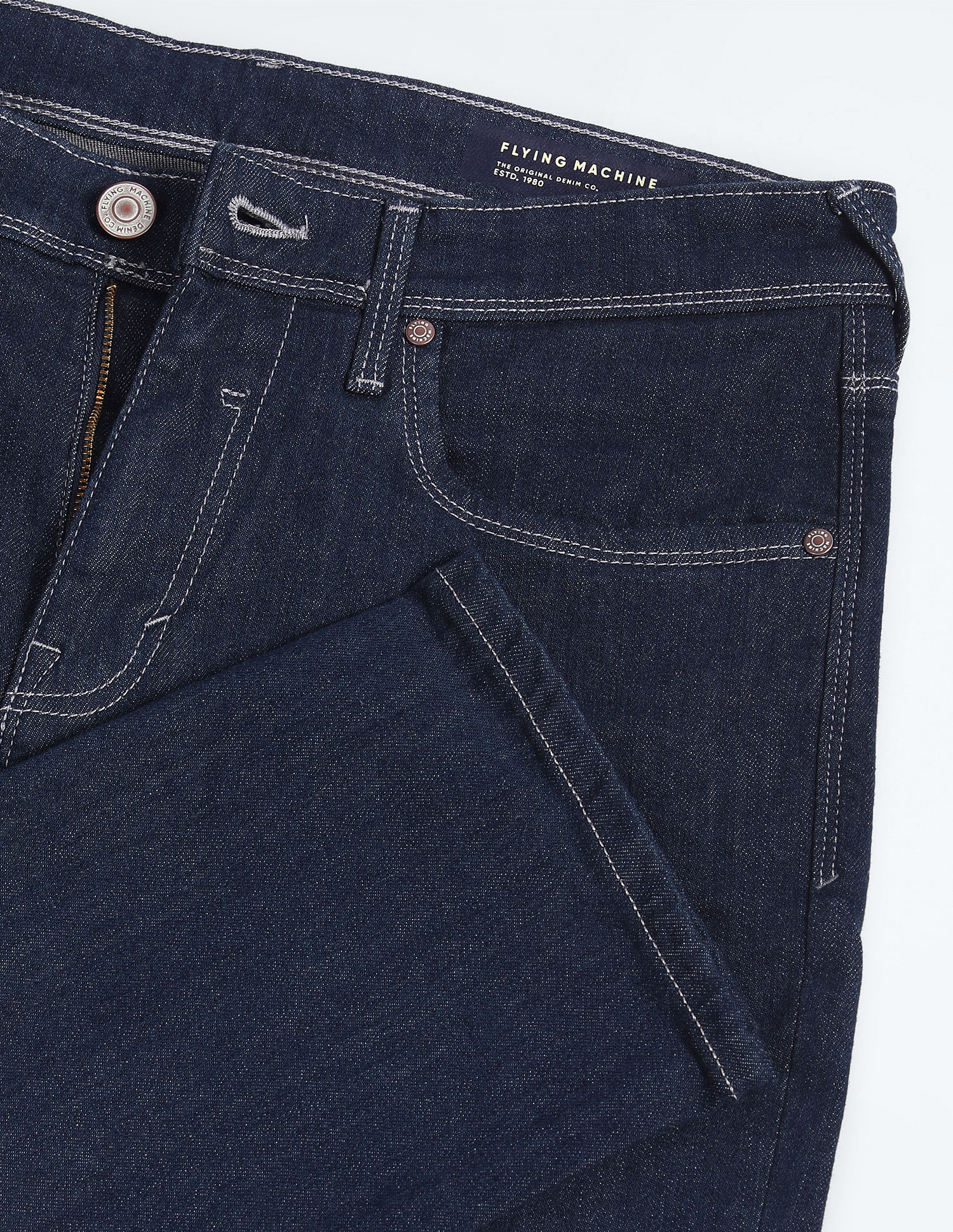 Flying Machine Freddie Slim Straight Rinsed Jeans