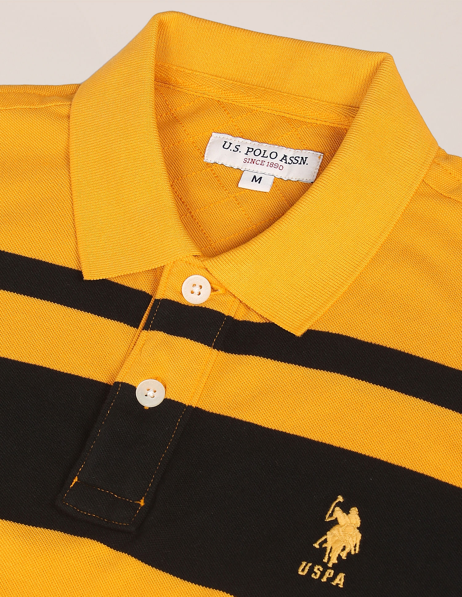 U.S. Polo Assn. Cotton Striped Polo Shirt