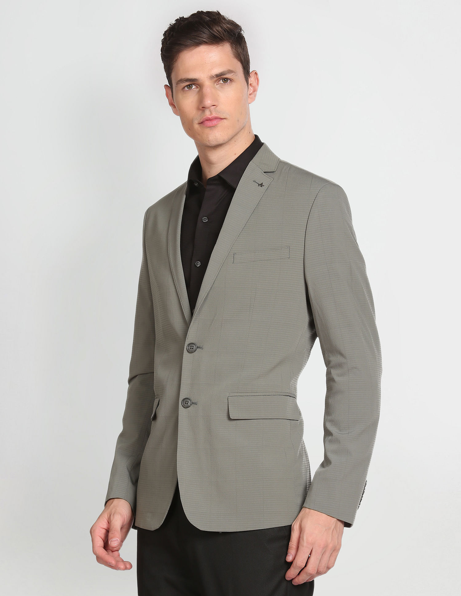 Tommy Hilfiger Tailored Single Breasted Classic Fit Blazer Green