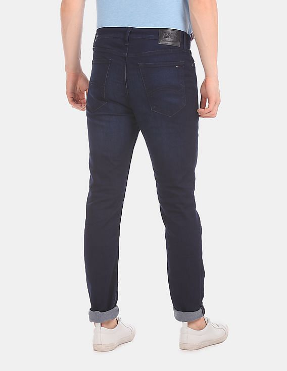 Buy Tommy Hilfiger Men Black Simon Skinny Fit Dynamic Clean Look Jeans -  NNNOW.com