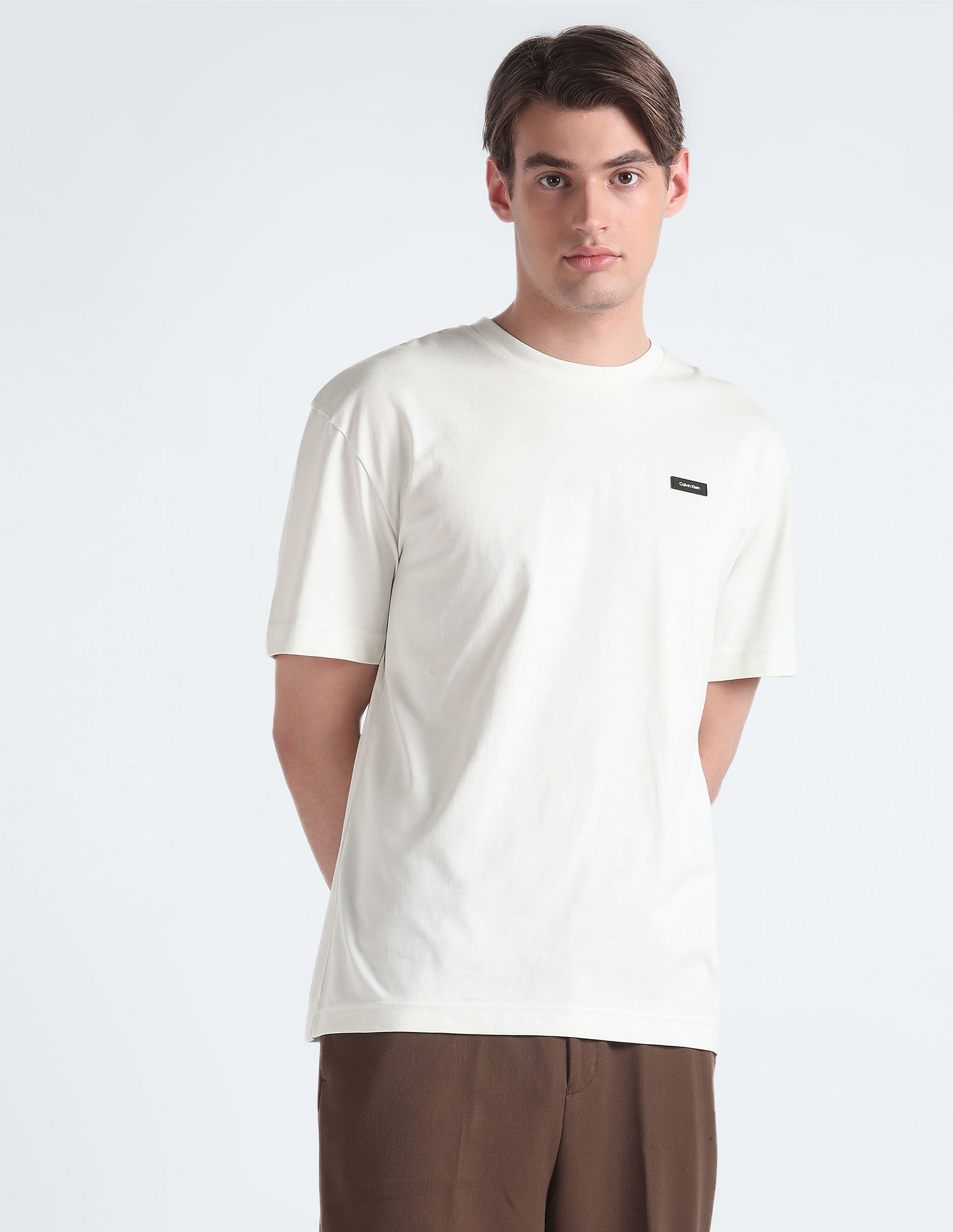 Calvin Klein Regenerative Cotton Solid T-Shirt