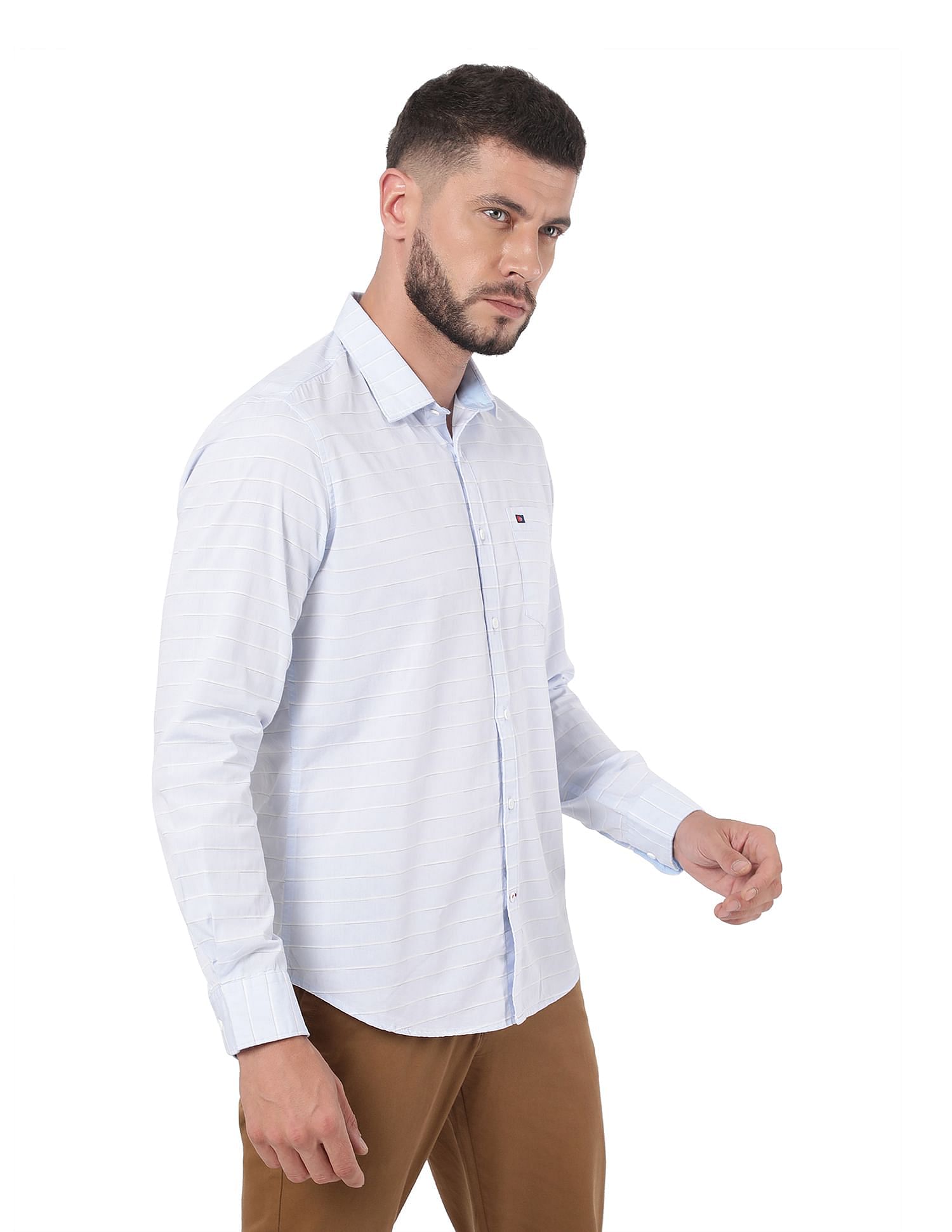 Buy Blue Shirts for Men by Indie Picks Online