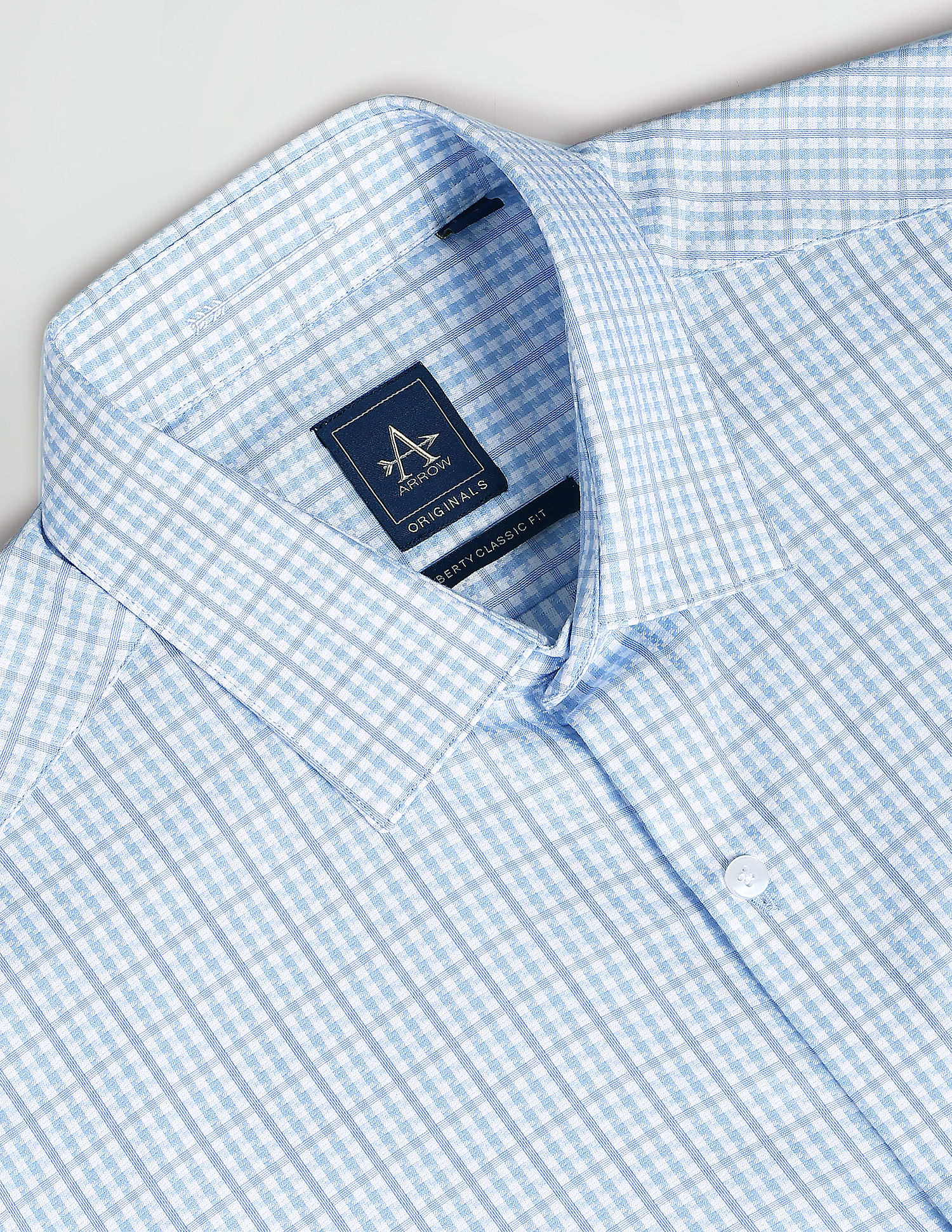 Arrow Micro Check Dobby Formal Shirt