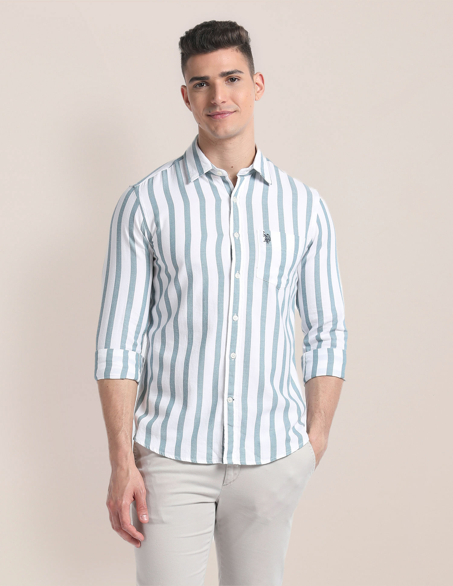 U.S. Polo Assn. Premium Cotton Twill Shirt