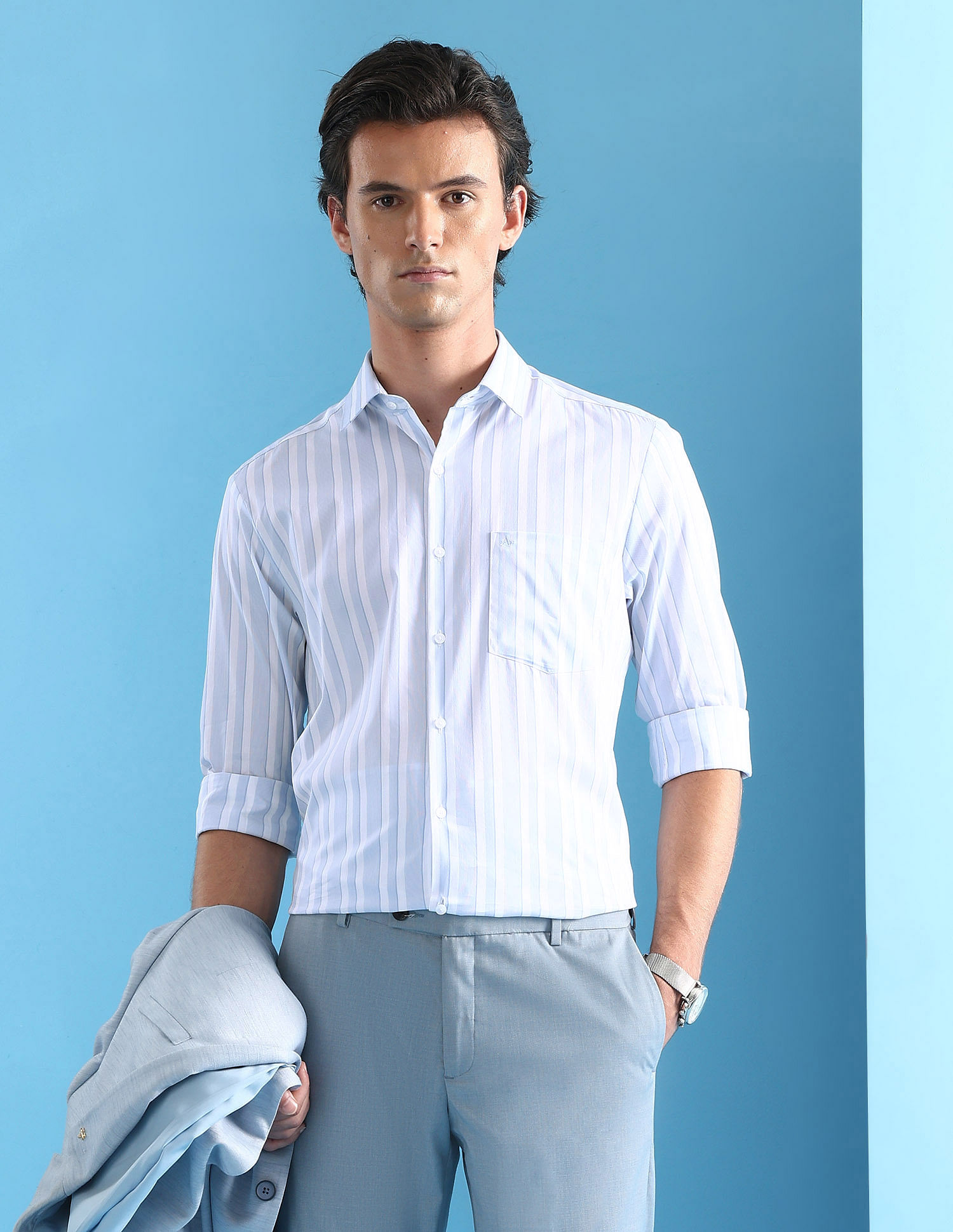 Arrow Liberty Classic Fit Velocity Twill Shirt