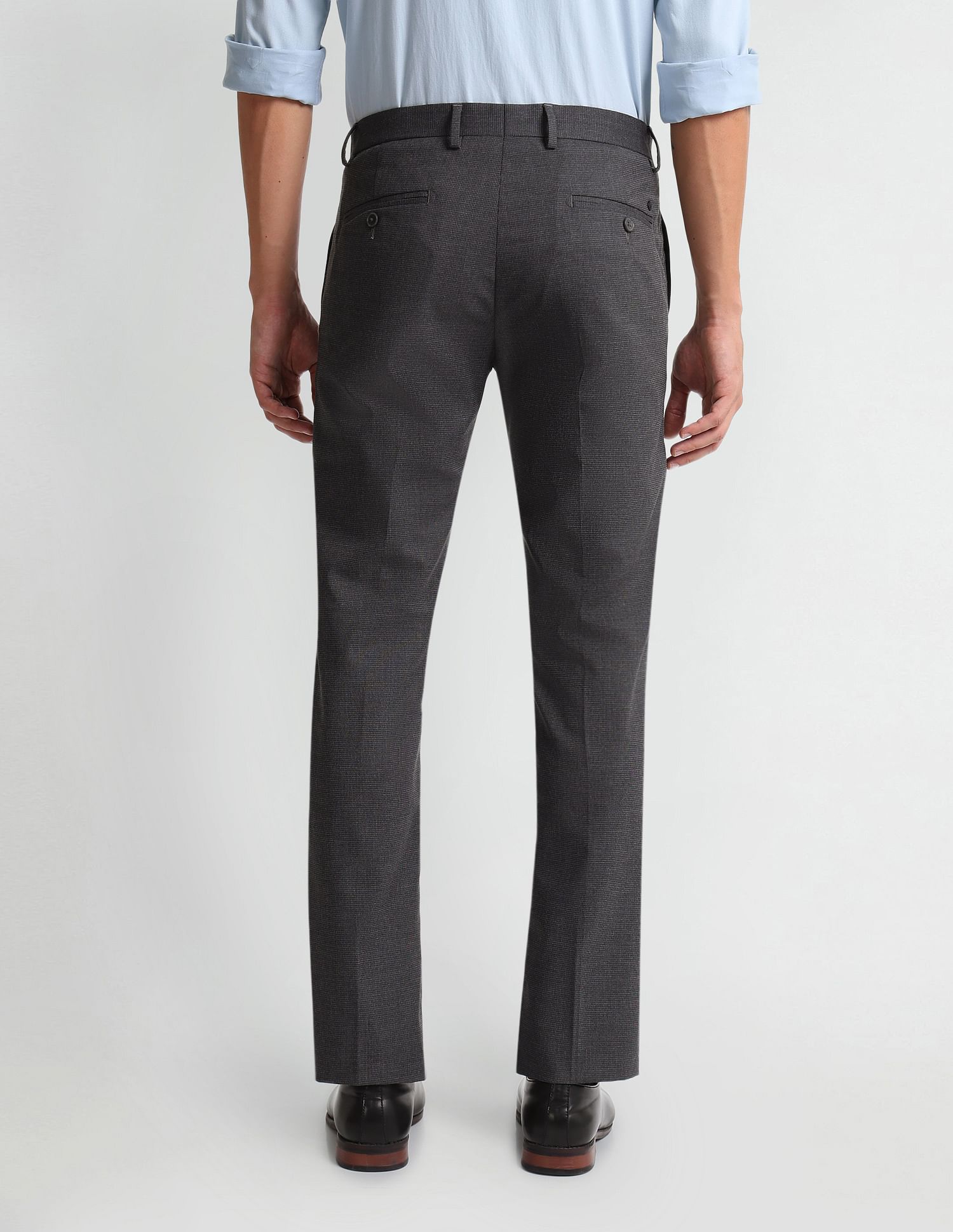 Arrow Heathered Dobby Trousers