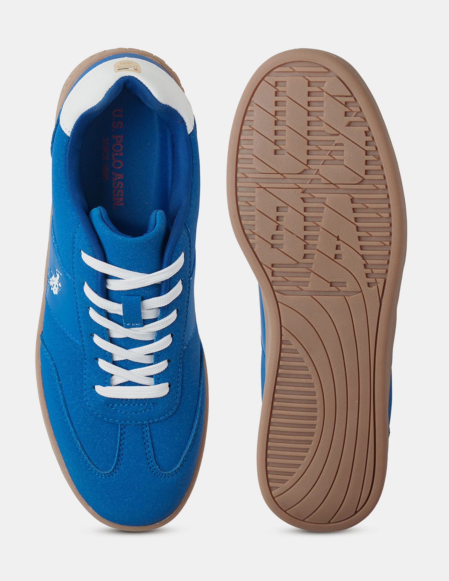 U.S. Polo Assn. Round Toe Solid Skylar Sneakers