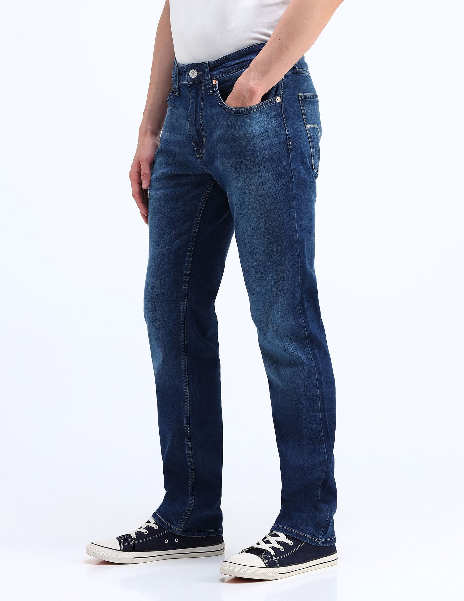 Flying Machine Freddie Slim Straight Fit Jeans