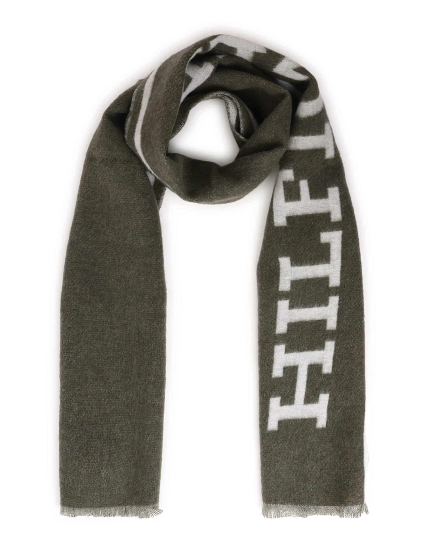 Buy Tommy Hilfiger Men Monotype Scarf