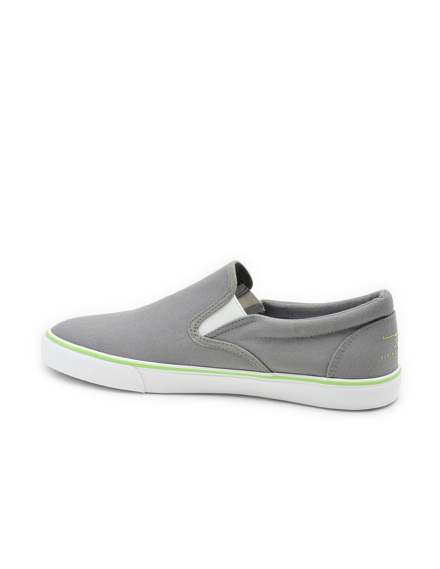 Flying Machine Solid Canvas Cezar 3.0 Slip On Shoes