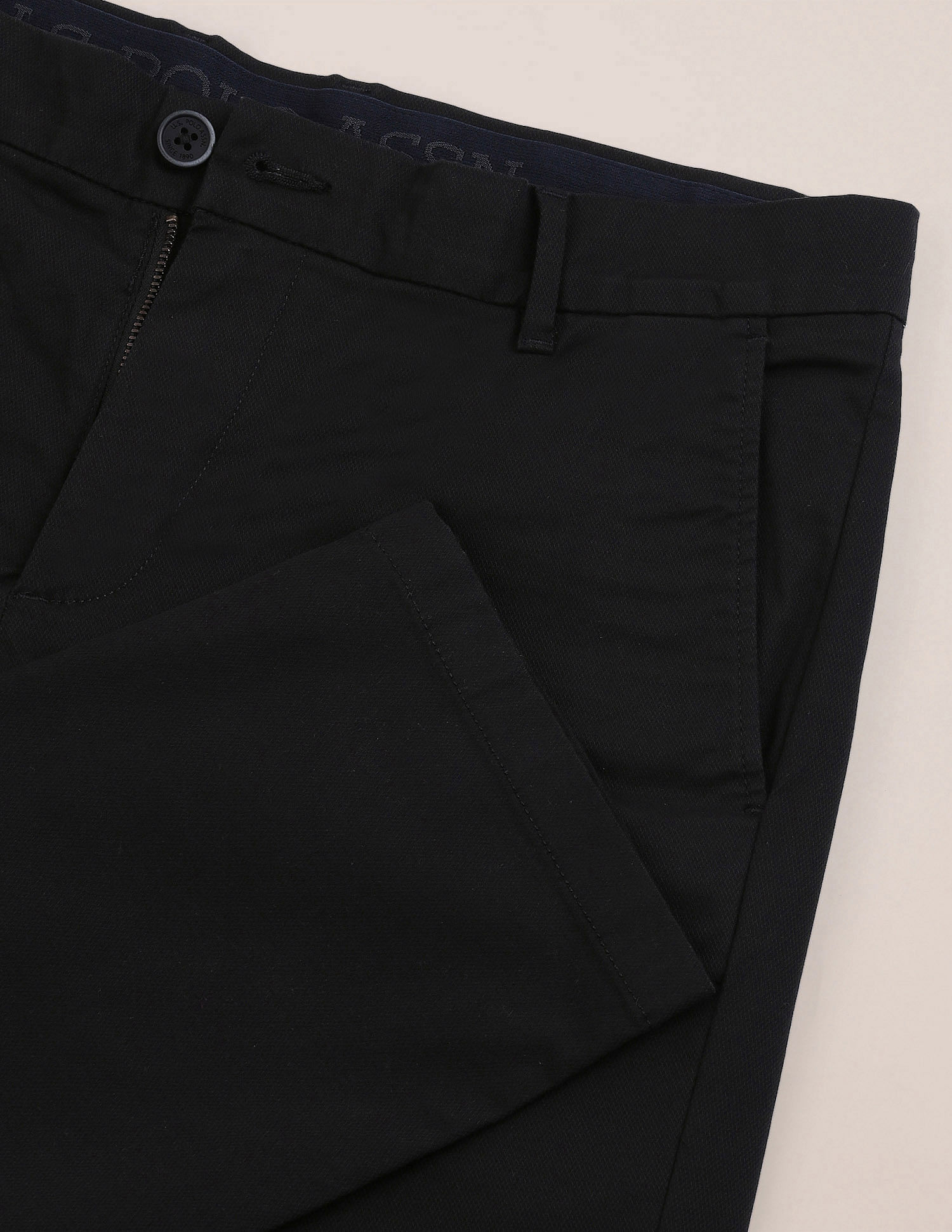 U.S. Polo Assn. Slim Straight Fit Dobby Trousers