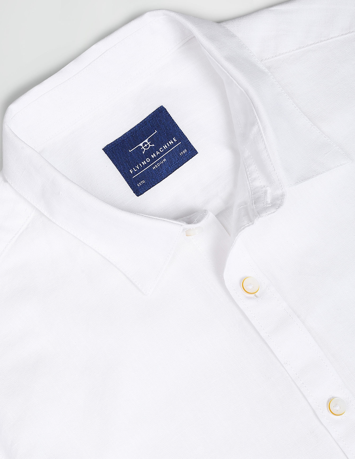 Flying Machine Linen Slim Fit Shirt