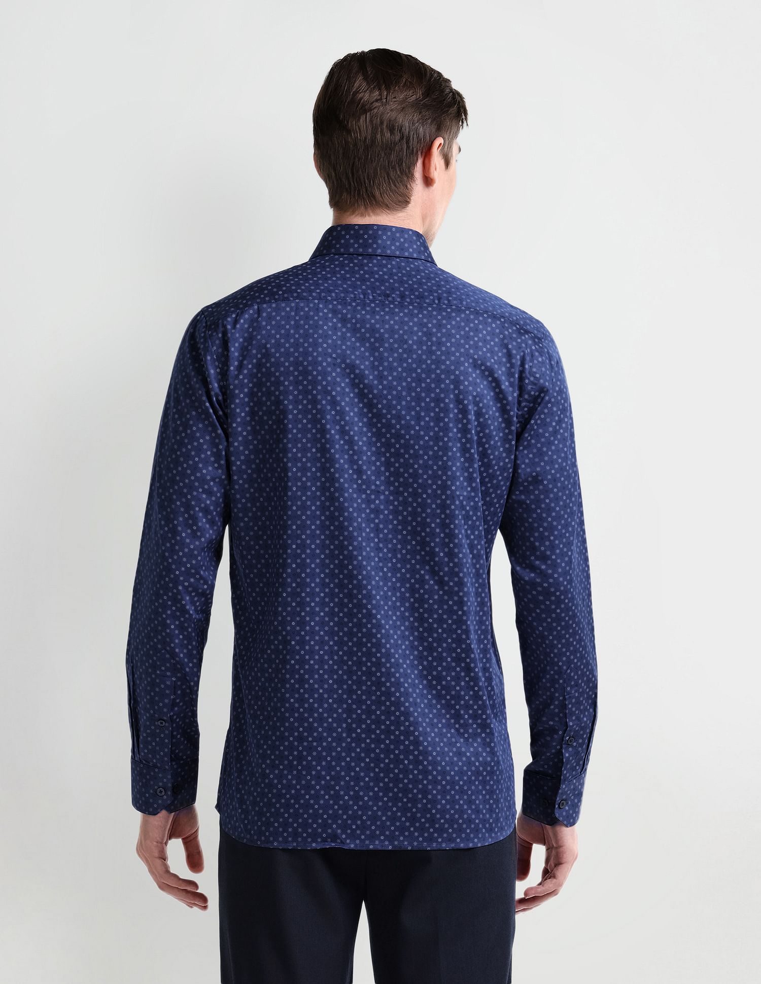 Arrow Brooklyn Fit Satin Weave Shirt