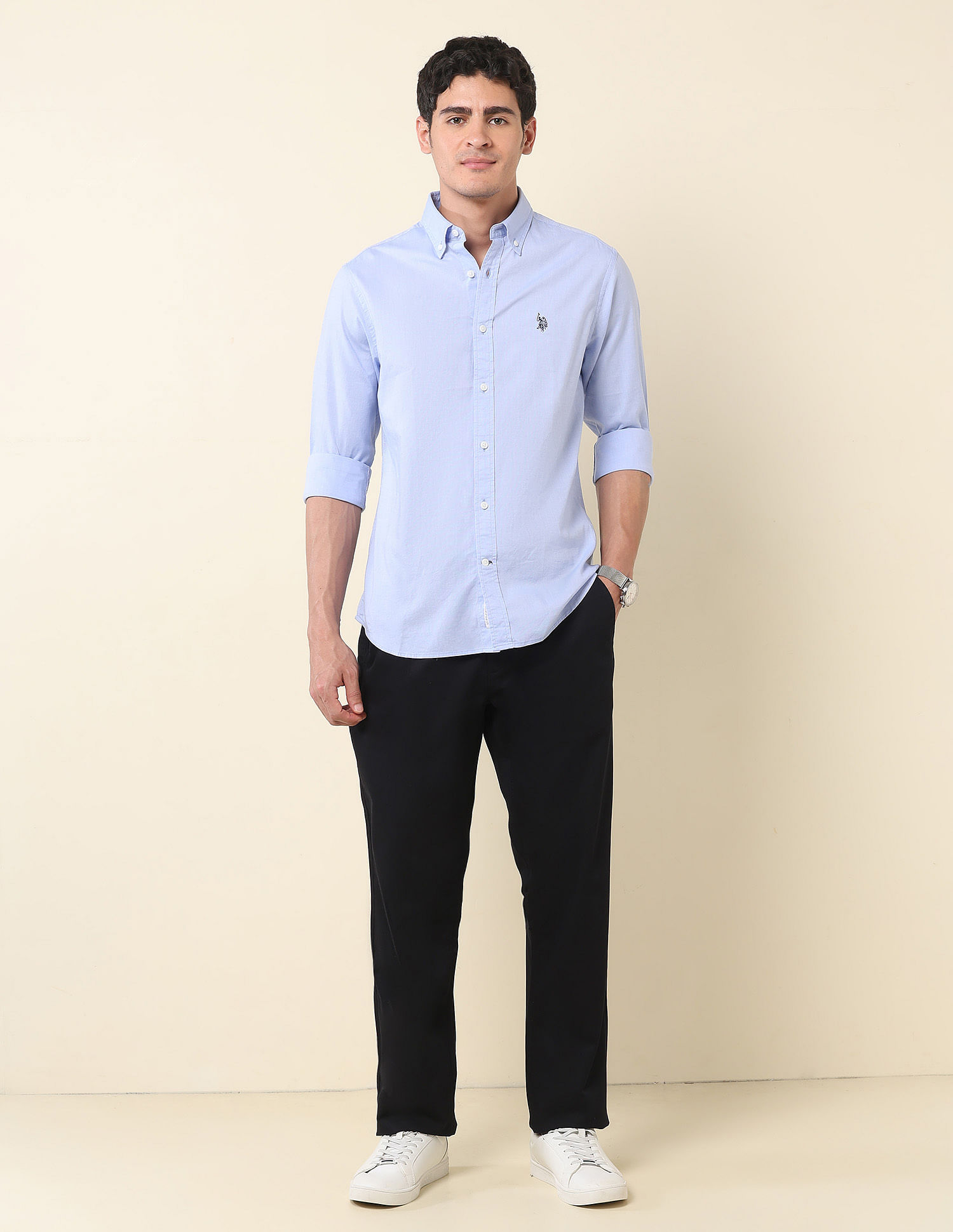 U.S. Polo Assn. Pure Cotton Tailored Fit Shirt