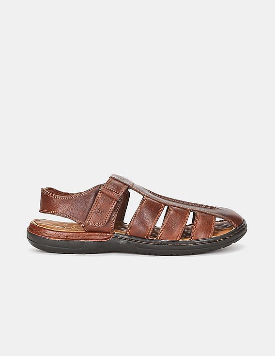 Closed Toe Sandals - Leather Sandals - Jerusalem Sandals