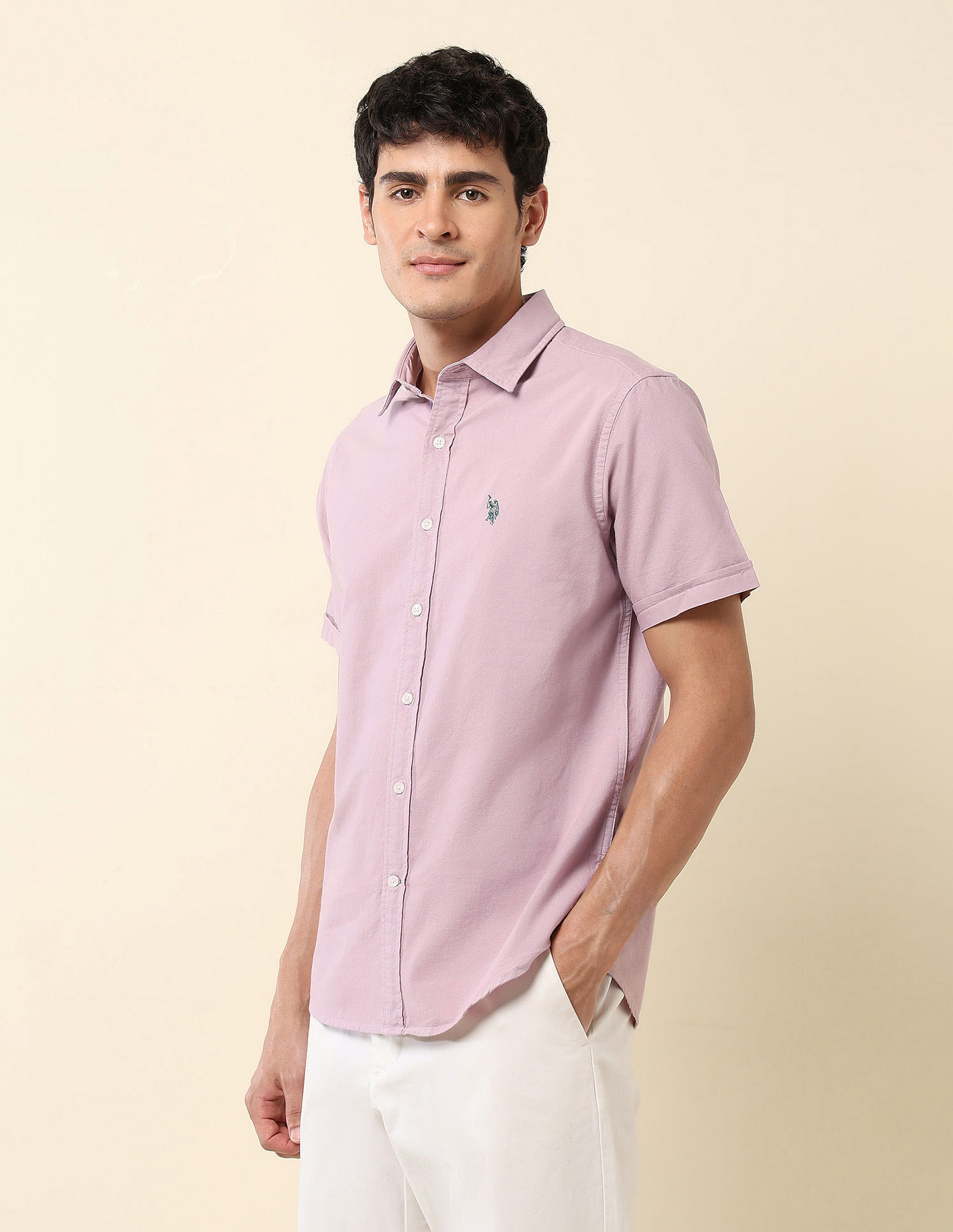 U.S. Polo Assn. Tailored Fit Pure Cotton Oxford Shirt