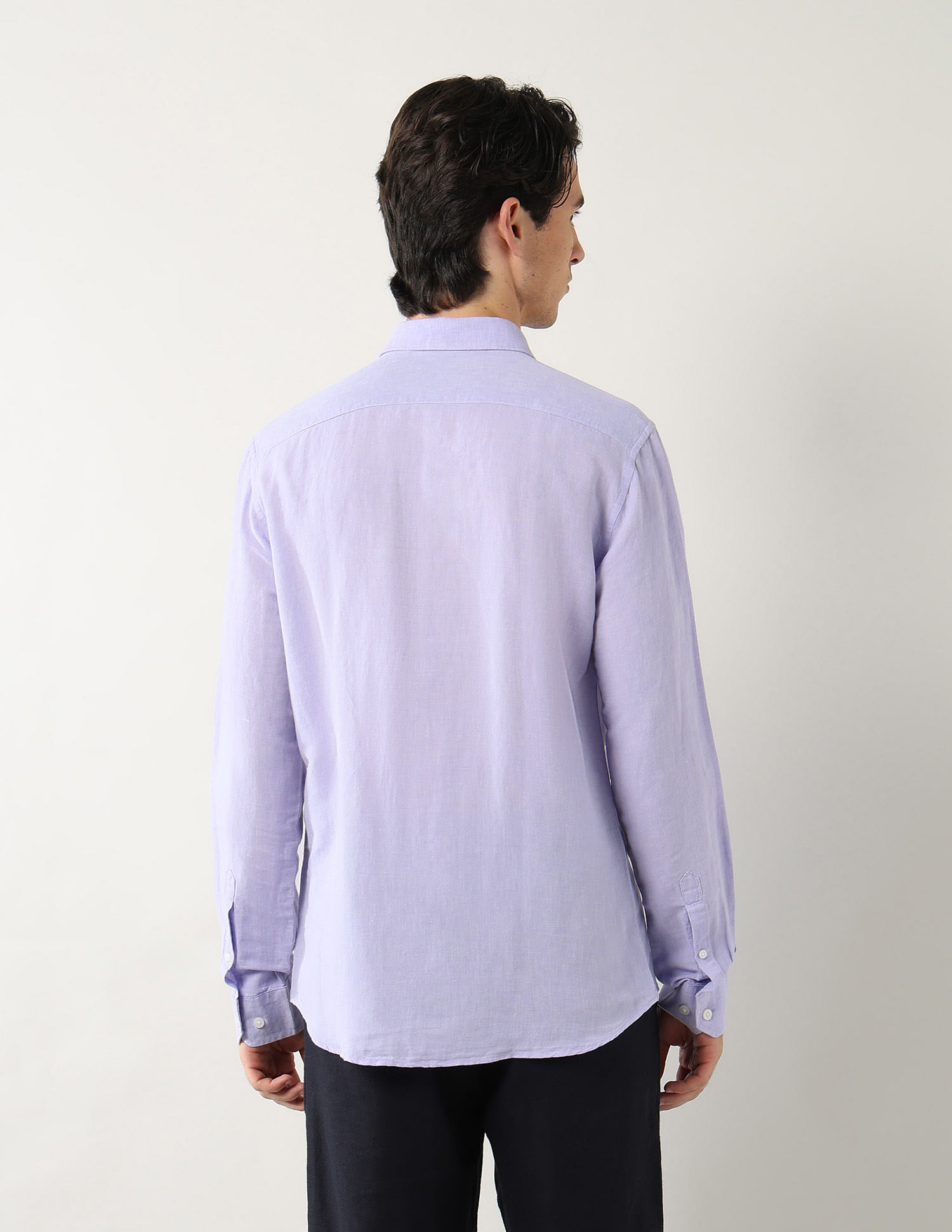 Arrow Sport Pure Linen Slim Fit Shirt