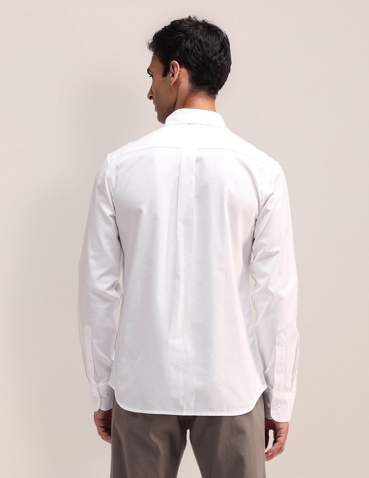 U.S. Polo Assn. Textured Pattern Dobby Shirt