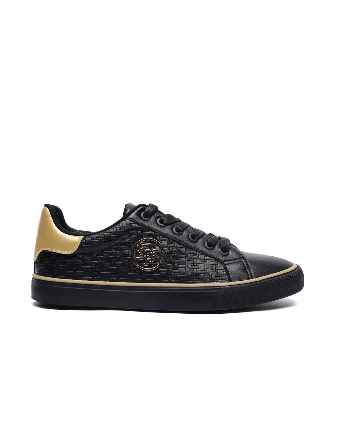 U.S. Polo Assn. Women Panelled Textured Lace Up Alisson Sneakers