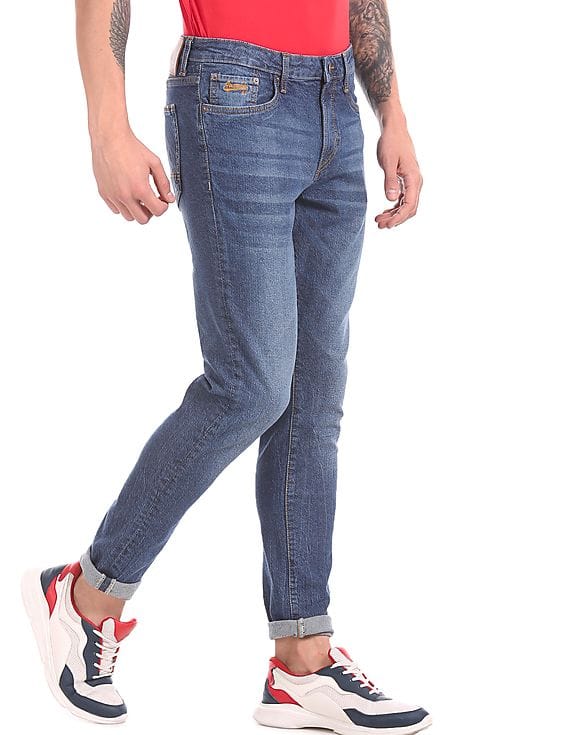 Buy Aeropostale Men Blue Super Skinny 
