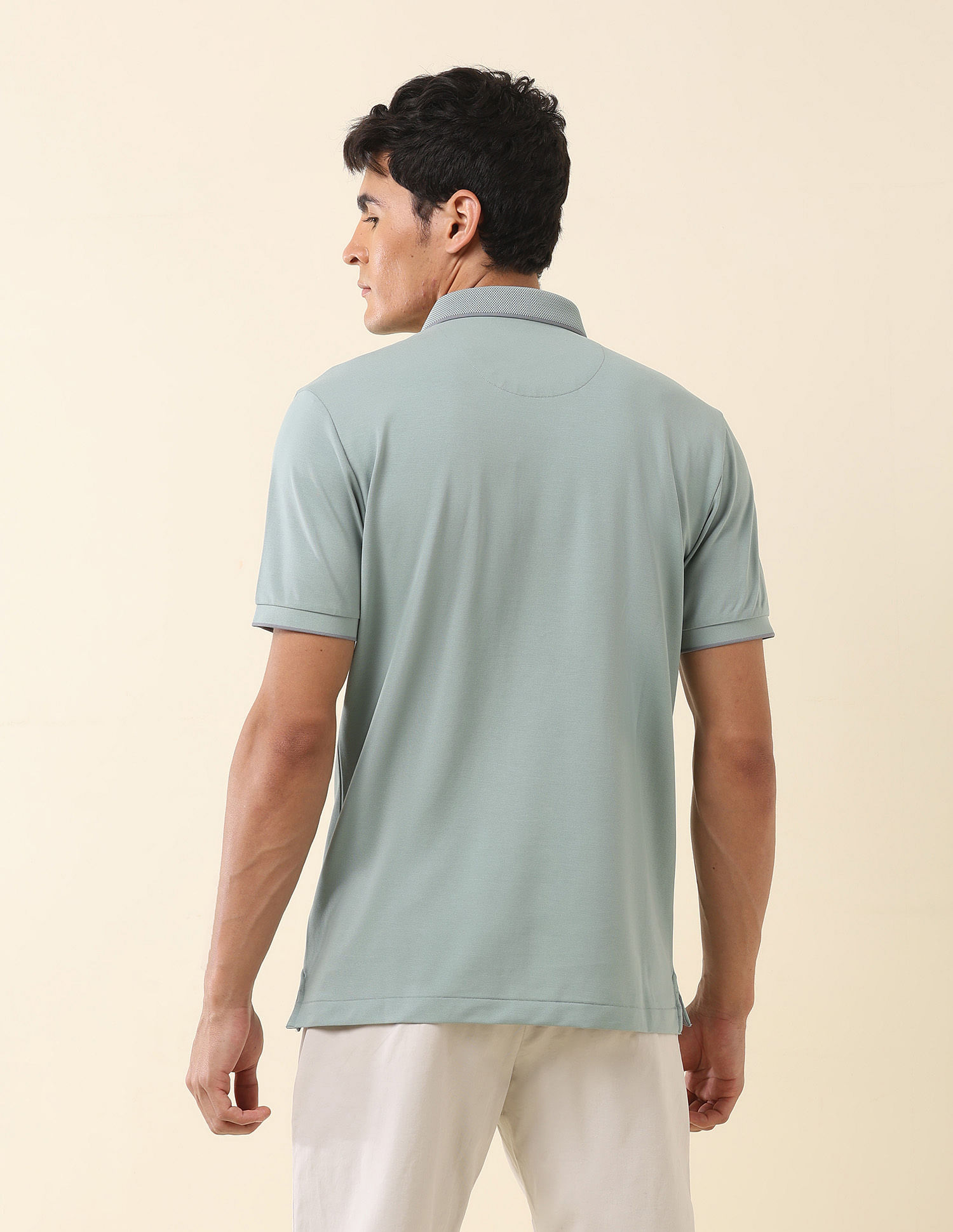 U.S. Polo Assn. Solid Slim Fit Polo Shirt