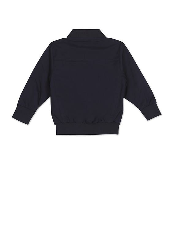 U.S. Polo Assn. Kids High Neck Reversible Jacket