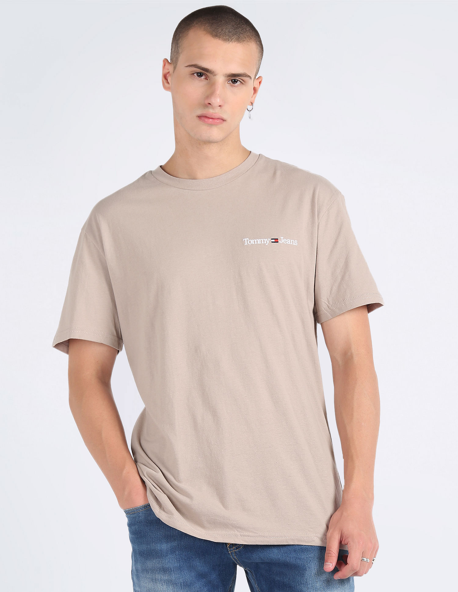 Tommy Hilfiger Transitional Organic Cotton Classic Linear T-Shirt