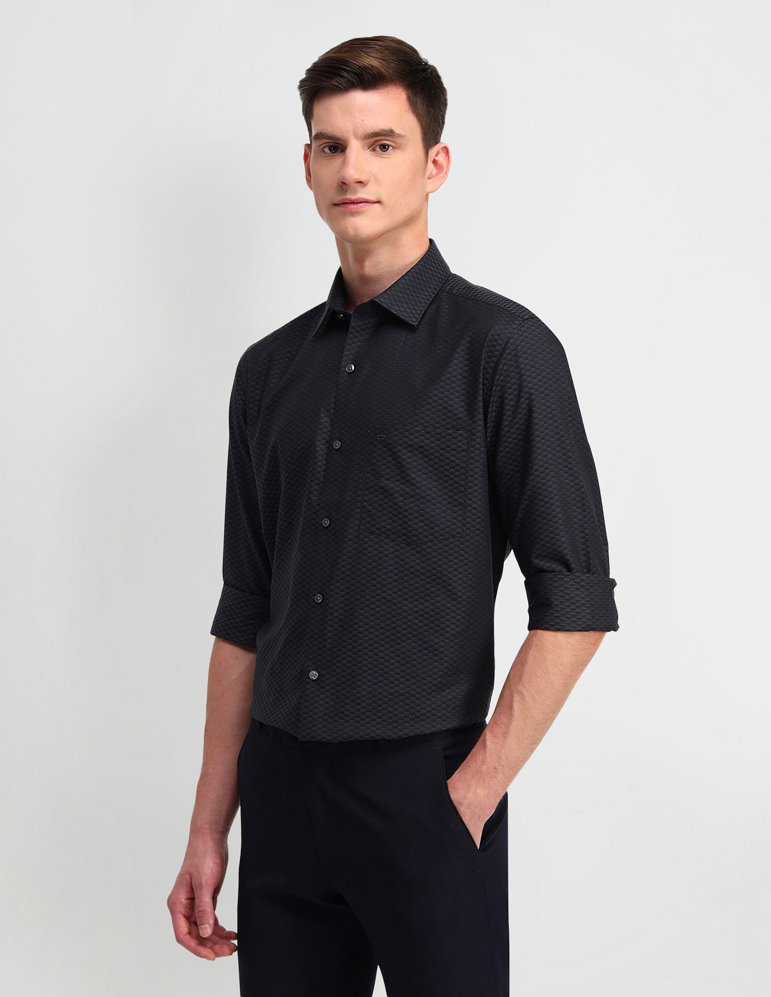 Arrow Liberty Classic Fit Cotton Shirt