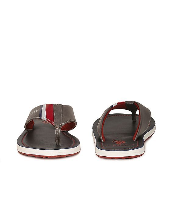 U.S. Polo Assn. Brand Print Patt 2.0 Flip Flops
