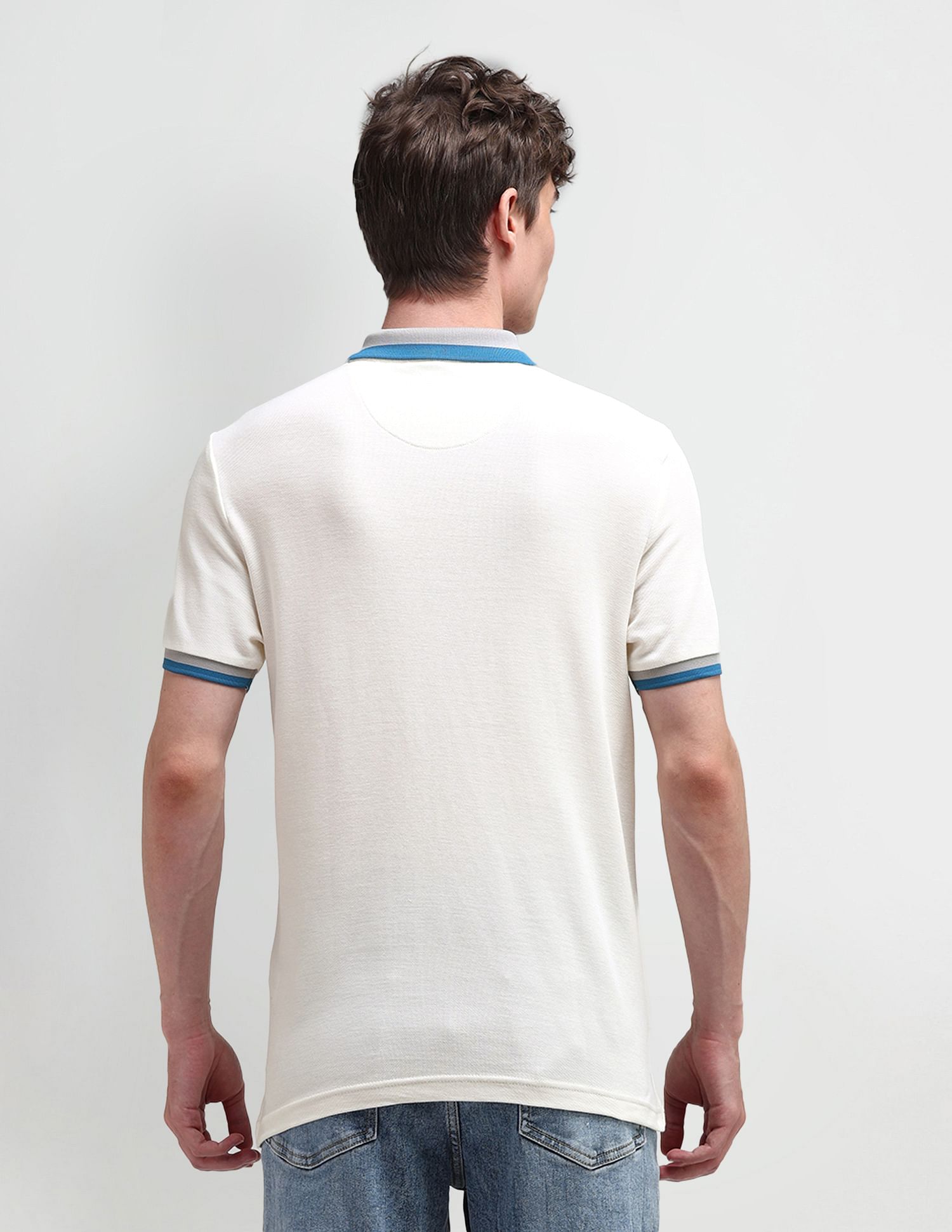 U.S. Polo Assn. Denim Co. Muscle Fit Solid Polo Shirt