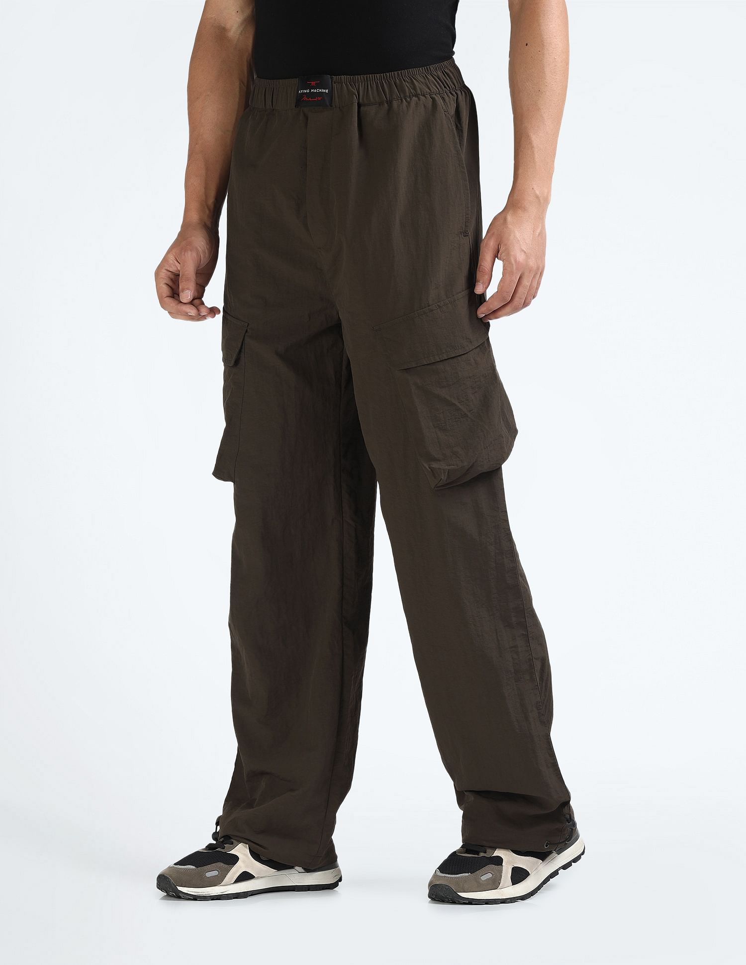 Flying Machine Mohammad Ali Elasticized Waist Cargos