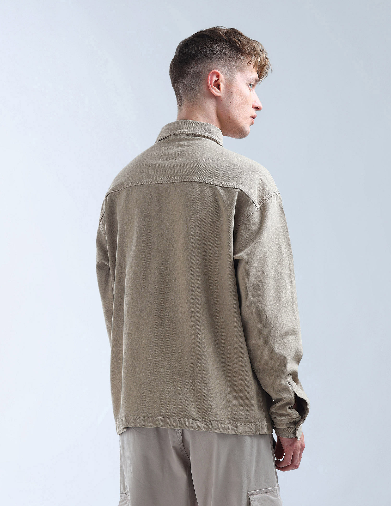 Flying Machine Pure Cotton Oversized Fit Shirt