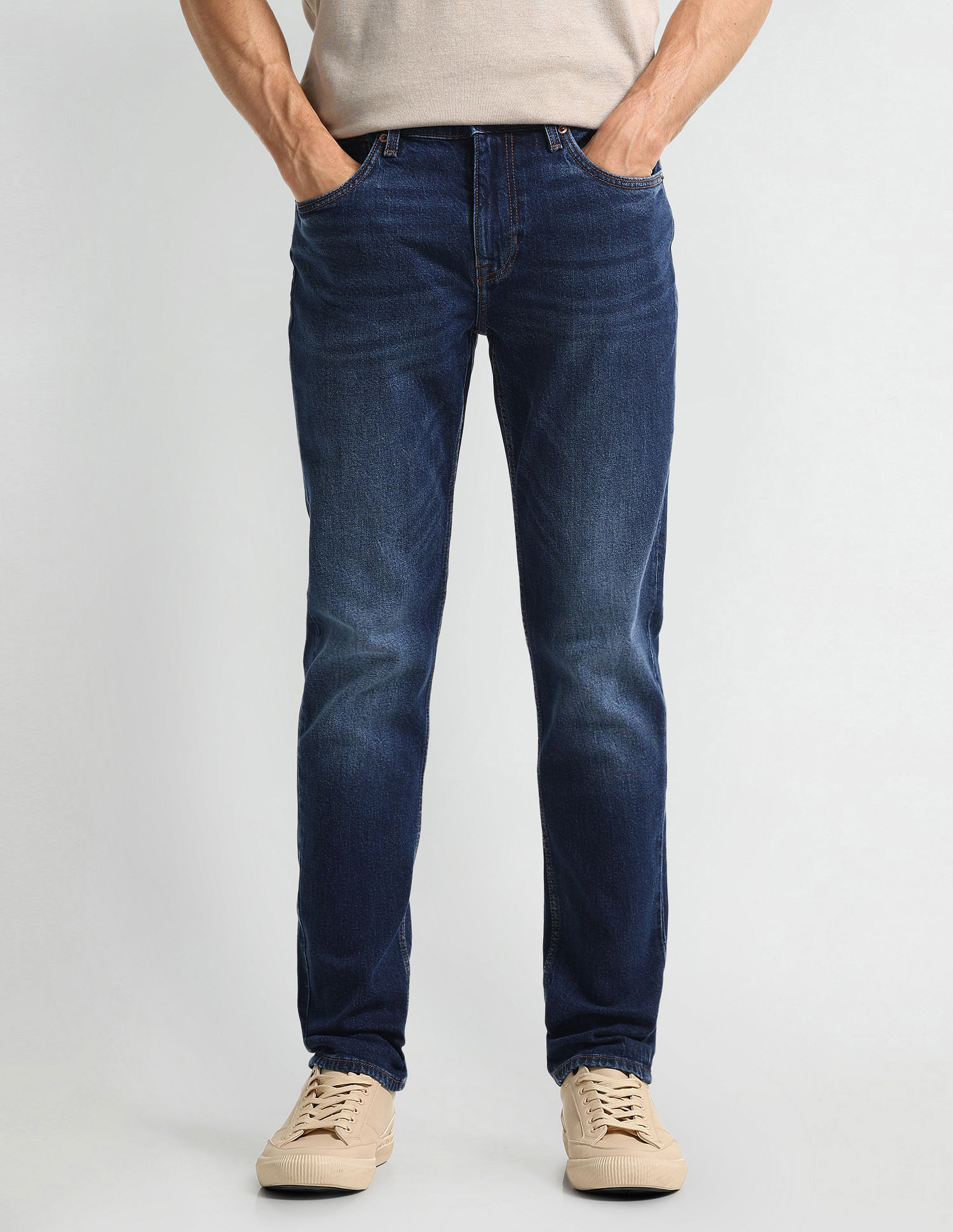 U.S. Polo Assn. Denim Co. Brandon Slim Fit Blue Jeans