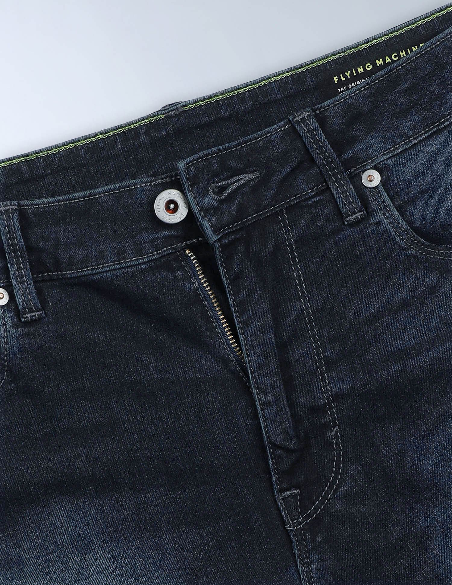 Flying Machine Mankle Relaxed Tapered Fit Authentic Premium Jeans