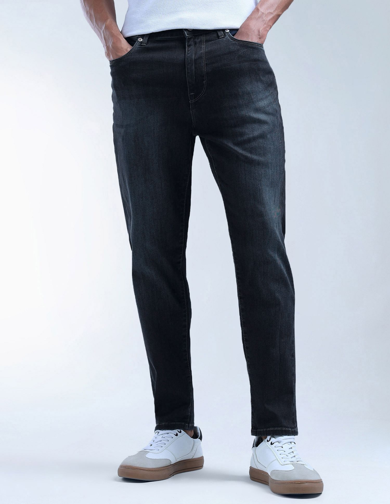 Flying Machine Mankle Relaxed Tapered Fit Authentic Premium Jeans