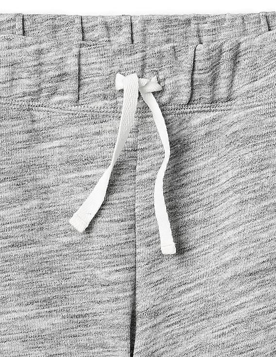 GAP Girls Grey Roll Short In French Terry