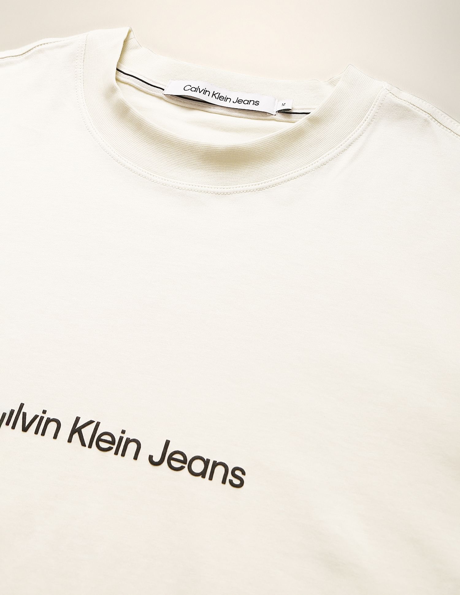 Buy Calvin Klein Jeans Brand Print Relaxed Fit T Shirt NNNOW