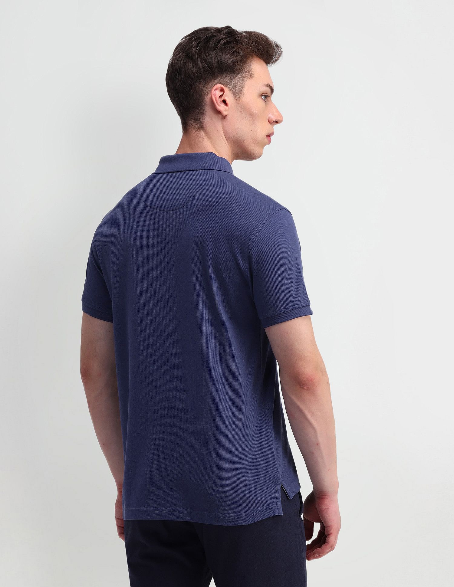 Arrow Sports Solid Regular Fit Polo Shirt