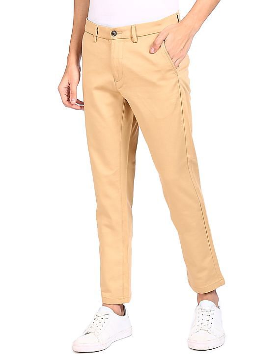 Buy Olive Trousers & Pants for Men by Arrow Sports Online | Ajio.com