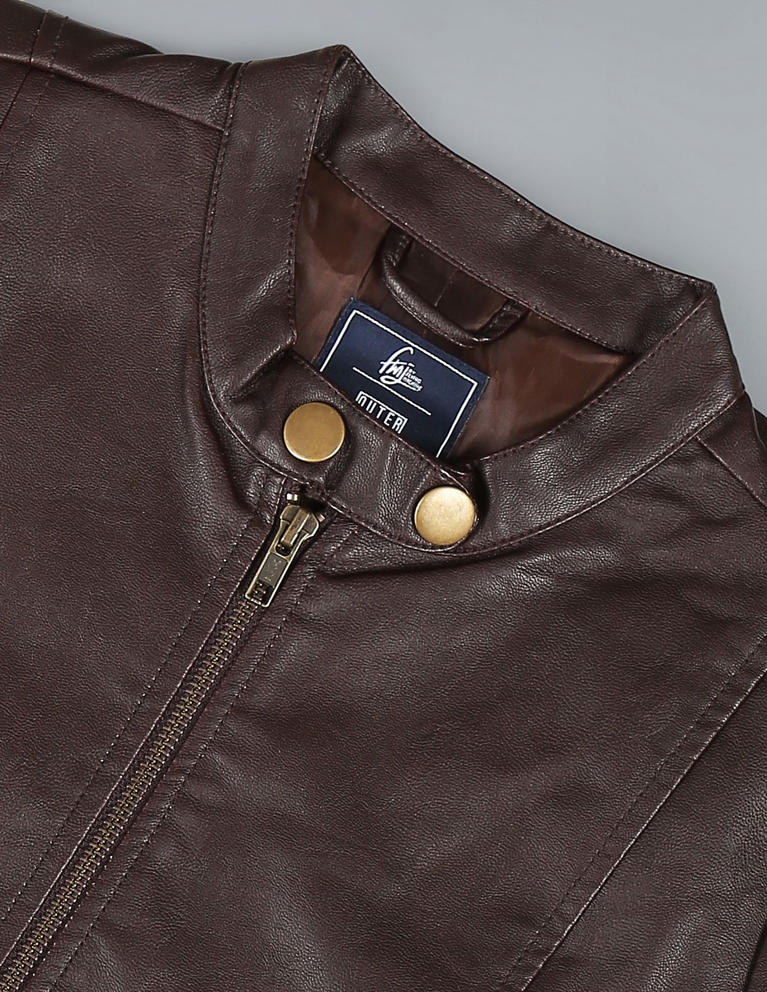 Flying Machine Women Solid Biker Jacket