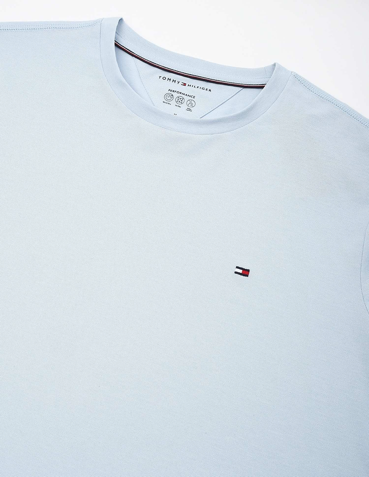 Tommy Hilfiger Solid Regular-Fit Cotton T-Shirt