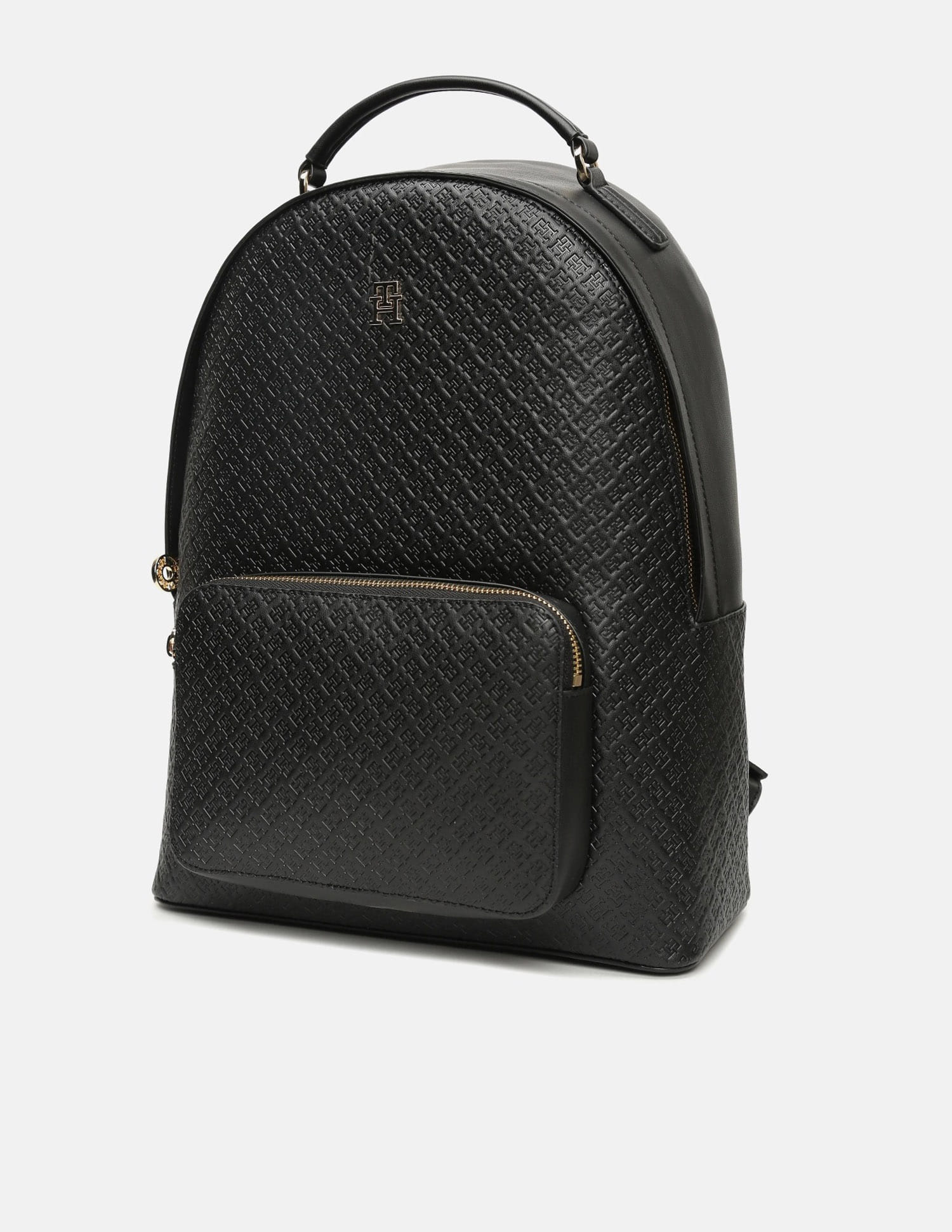 Accent quilting bag／black Buy Tommy Hilfiger Quilted Black Polyurethane Backpack - NNNOW.com