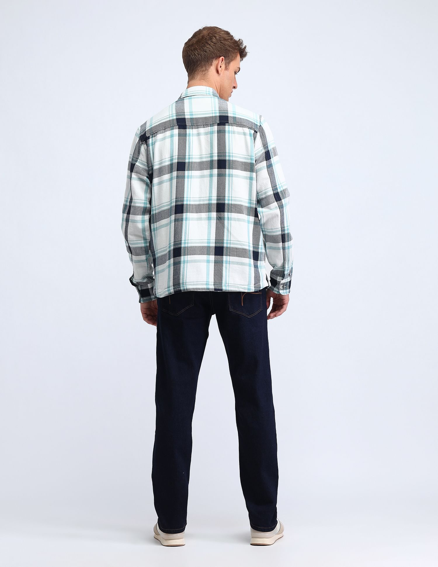 Flying Machine Slash Slim Tapered Jeans