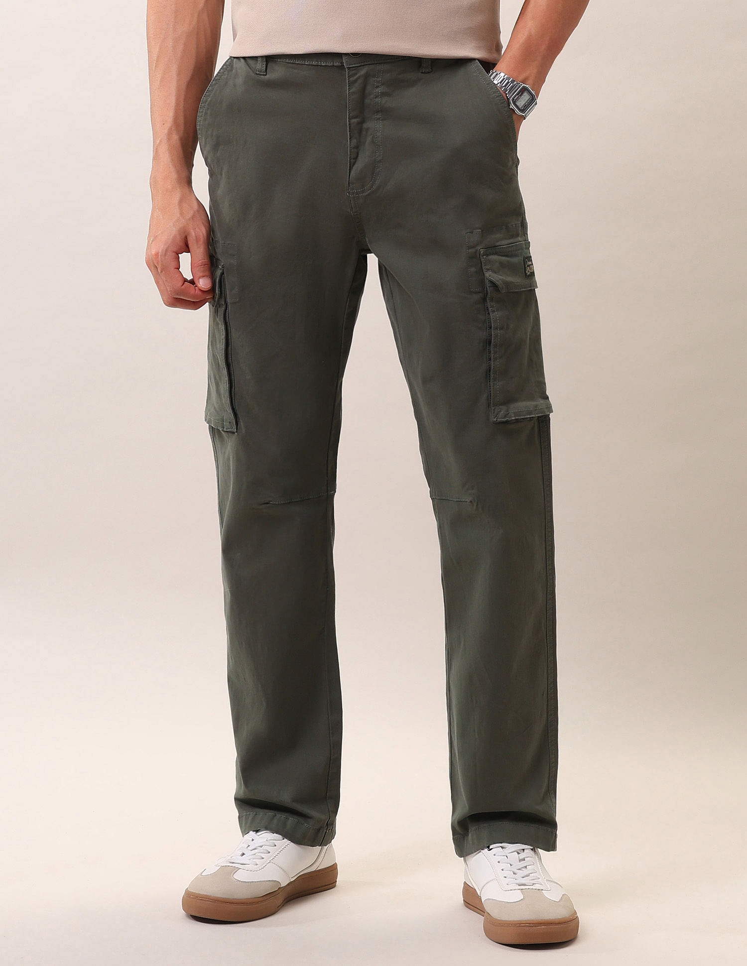 U.S. Polo Assn. Denim Co. Straight Fit Twill Trousers