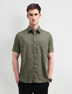 Arrow Sport Liberty Classic Fit Solid Shirt