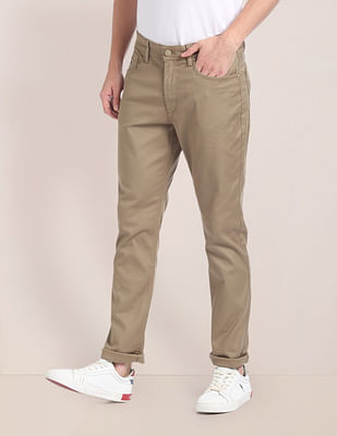 U S Polo Assn Brandon Slim Tapered Fit Twill Chinos