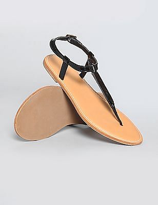 ladies t strap sandals