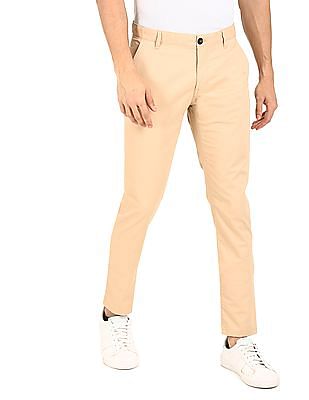 Buy Mens Microfiber Slim Fit All Day Pants with Convenient Side and Back  Pockets  Graphic Sand IM07  Jockey India